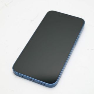 アイフォーン(iPhone)の超美品 SIMフリー iPhone13 mini 128GB ブルー M222(スマートフォン本体)