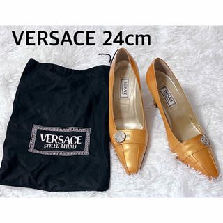 VERSACE/ベルサーチ　パンプス　37/24cm(ハイヒール/パンプス)