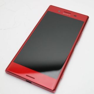 ソニー(SONY)の超美品 SO-04J Xperia XZ Premium ロッソ 白ロム SIMロック解除済み M222(スマートフォン本体)