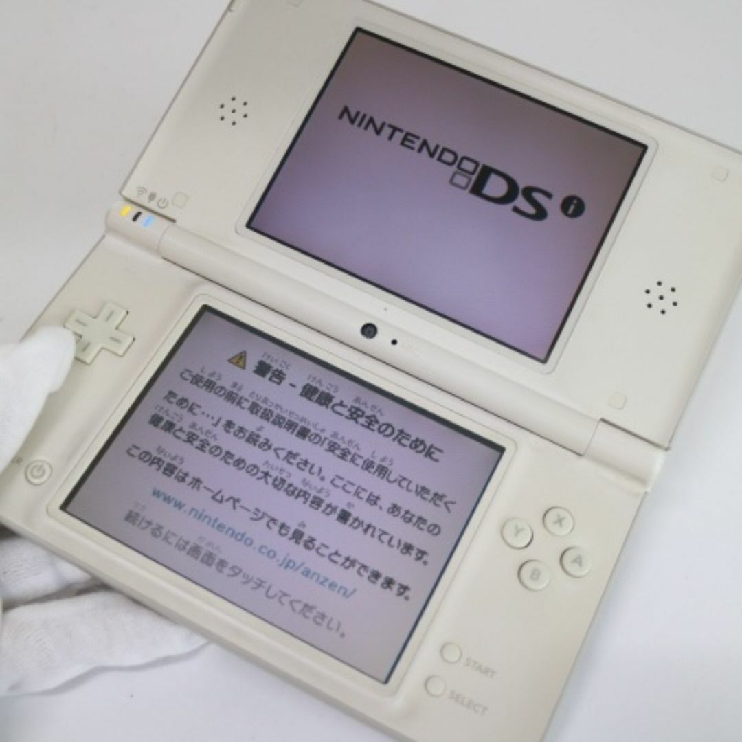 ニンテンドーDS(ニンテンドーDS)のニンテンドーDSi LL ホワイト  M222 エンタメ/ホビーのゲームソフト/ゲーム機本体(携帯用ゲーム機本体)の商品写真