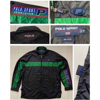 POLO RALPH LAUREN(ナイロンジャケット ・ グリーン・カーキ POLO RALPH LAUREN(ナイロンジャケット ・ グリーン・カーキ
