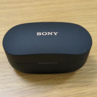 ソニー(SONY)のSONY ワイヤレスイヤホン WF-1000XM4（B）イヤーピース、ケース付(ヘッドフォン/イヤフォン)