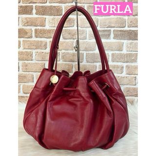 Furla - FURLA フルラ レザー トートバック 赤