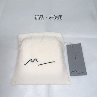 マウジー(moussy)の【新品・未使用】M_ エムアンダーバー トートバッグ ホワイト(トートバッグ)