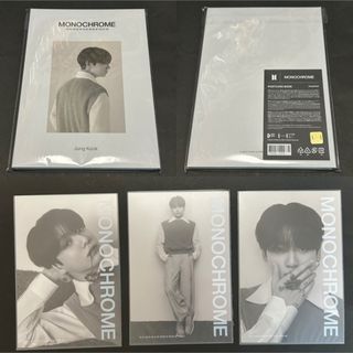 ボウダンショウネンダン(防弾少年団(BTS))のBTS monochrome プリントフォト  フォトカードブック グク セット(アイドルグッズ)