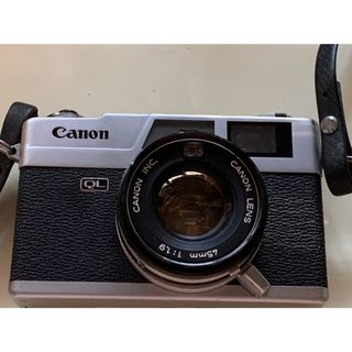 キヤノン(Canon)のジャンク品 Canonet QL19 専用ケース付き レトロフィルムカメラ(フィルムカメラ)