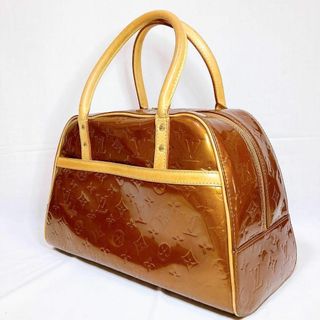 LOUIS VUITTON - 775 ルイヴィトン ヴェルニ　ハンドバッグ　ゴールド　トンプキンススクエア