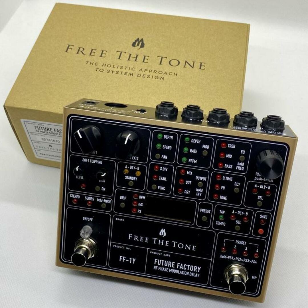 Free The Tone（フリーザトーン）/FF-1Y デュアル・ディレイ 【中古】【USED】ギター用エフェクターディレイ【イオンモール新利府  南館店】 楽器のギター(エフェクター)の商品写真