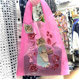 NathalieLete Organdy Bag ナタリーレテバック　ブルーアイ(トートバッグ)