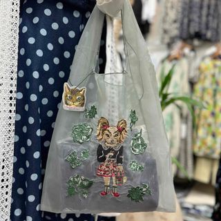 NathalieLete Organdy Bag  ナタリーレテ　ワンちゃん(トートバッグ)