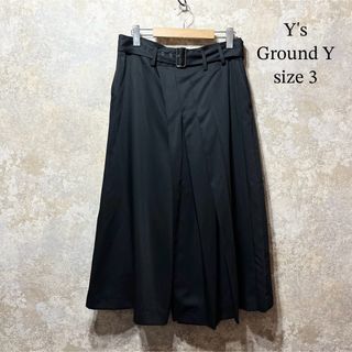 Y's - Y's Ground Y ワイズ グラウンドワイ プリーツ 袴パンツ