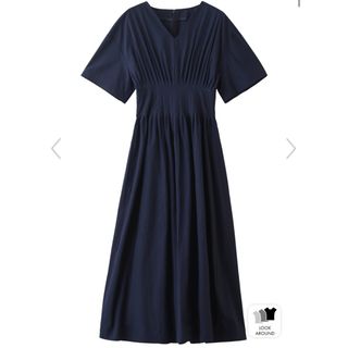 ルシェルブルー(LE CIEL BLEU)のLE CIEL BLEU Round Form Dress(ロングワンピース/マキシワンピース)