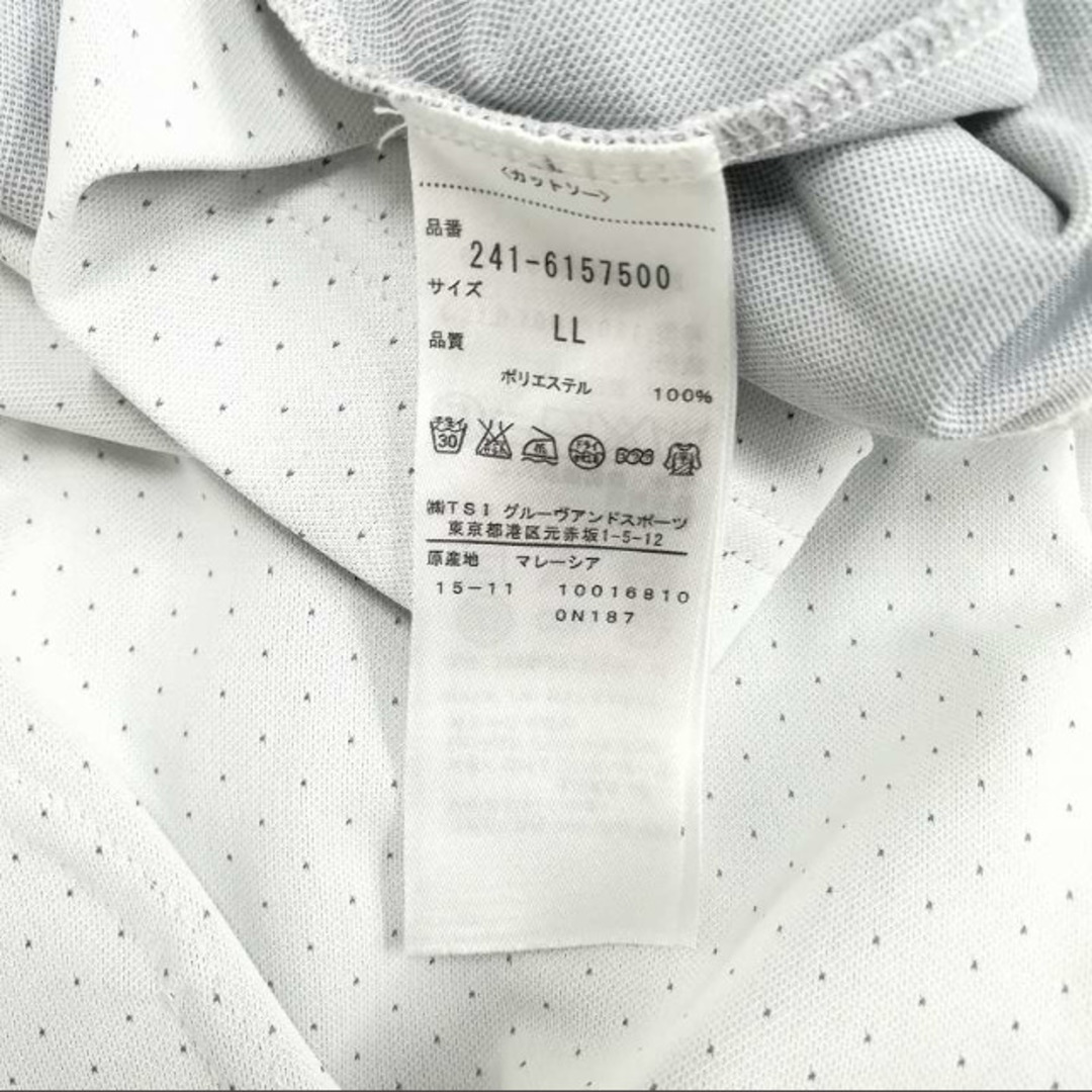 Callaway(キャロウェイ)のキャロウェイ  美品  ポロシャツ ゴルフ ウェア 半袖 LL ドット ホワイト メンズのトップス(ポロシャツ)の商品写真
