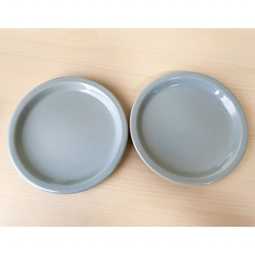 豆皿 水色 ブルー 2枚セット インテリア/住まい/日用品のキッチン/食器(食器)の商品写真