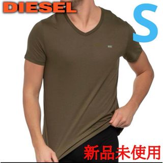 DIESEL - 新品未使用！DIESEL ディーゼルコットン VネックTシャツS※ラコステ好き