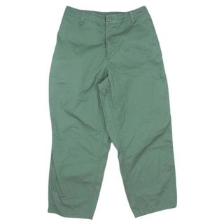 UNDEFEATED アンディフィーテッド JP20011 WORK PANT ワーク パンツ キーリング付き イージー ワイド コットン パンツ オリーブ カーキ系 L【中古】