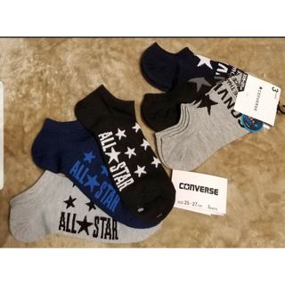 コンバース(CONVERSE)のCONVERSE　コンバース　25-27cm　ソックス　靴下　６足セット　新品(ソックス)