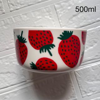 marimekko - 廃番 完売 新品 未使用 マリメッコ マンシッカ いちご ボウル大