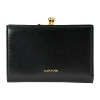 新品 ジルサンダー JIL SANDER 2つ折り財布 PURSE SM ブラック