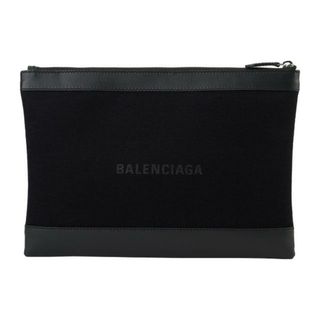 バレンシアガ(Balenciaga)の新品 バレンシアガ BALENCIAGA クラッチバッグ ネイビークリップ ブラック(クラッチバッグ)