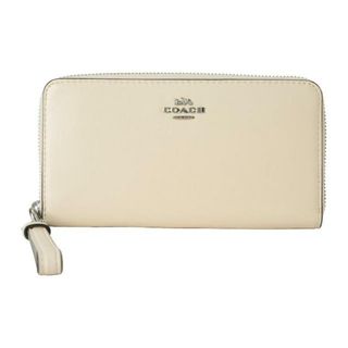 コーチ(COACH)の新品 コーチ COACH 長財布 ロング ジップアラウンド ウォレット チョーク(財布)