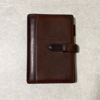 アシュフォード(ASHFORD)のASHFORD x Horween 手帳カバー クロムエクセルレザー バイブル(手帳)