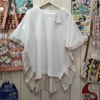 新品未使用(^o^)人気商品再入荷です(Tシャツ(長袖/七分))