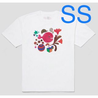 グラニフ(Design Tshirts Store graniph)のグラニフ　きんぎょが にげた カバー　五味太郎　コラボTシャツ　SS(Tシャツ(半袖/袖なし))