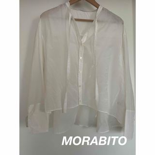 モラビト(MORABITO)のMORABITOプルミエ⭐︎ブラウス⭐︎美品(シャツ/ブラウス(長袖/七分))