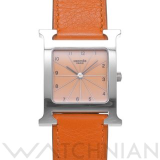 エルメス(Hermes)の中古 エルメス HERMES HH1.510.833/NOP オレンジ ユニセックス 腕時計(腕時計)