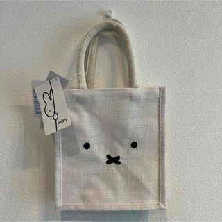 ミッフィー(miffy)の【新品未使用】 ミッフィー 西松屋 カラージュートバッグ A6(トートバッグ)