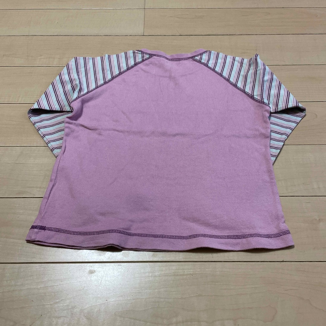 TAKEO KIKUCHI(タケオキクチ)のTAKEO KIKUCHI  ロングTシャツ　120 キッズ/ベビー/マタニティのキッズ服女の子用(90cm~)(Tシャツ/カットソー)の商品写真