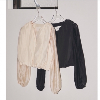 TODAYFUL - 【TODAYFUL】2way gather Blouse  ギャザーブラウス