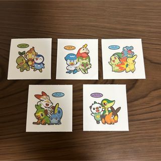 ポケモン(ポケモン)のデコキャラシール　ポケモン　非売品　イベント　レア(キャラクターグッズ)