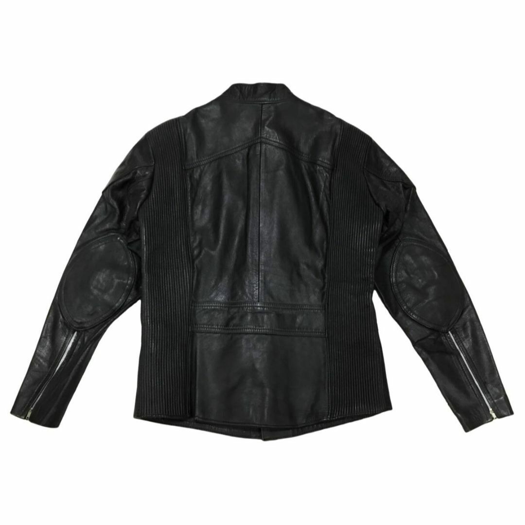 INOUE MOTOR シングルレザーライダースジャケット ブラック メンズのジャケット/アウター(ライダースジャケット)の商品写真