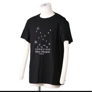 MAISON MARGIELA マルジェラ 数字刺繍ロゴ Ｔシャツ M(Tシャツ/カットソー(半袖/袖なし))