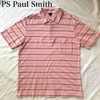 PS Paul Smith ポールスミス 半袖ポロシャツ 春夏 ボーダー L