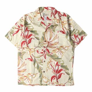 新品同様 Patagonia パタゴニア パタロハシャツ サイズ:S 00s フラワー柄 アロハシャツ Pataloha Shirt ベージュ トップス ハワイアンシャツ カジュアル 半袖【メンズ】【中古】