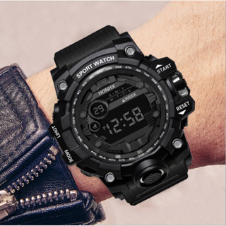 ◇T151 デジタル腕時計多機能 ボーイズ（キッズ）から大人まで 青×黒(腕時計(デジタル))