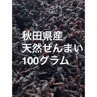 令和6年物☆秋田県産☆天然ぜんまい(乾物)