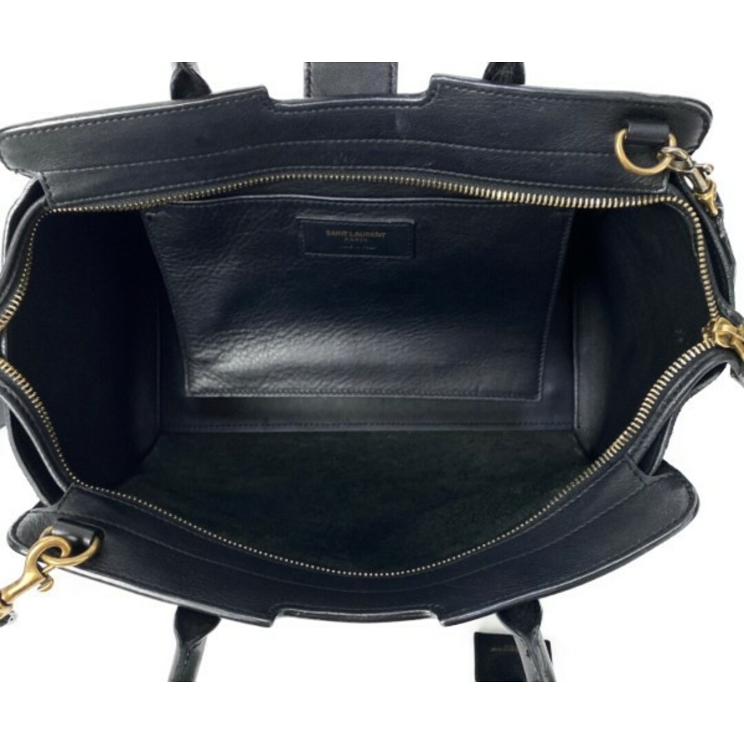 SAINT LAURENT - イヴ・サンローラン ダウンタウン YSL バッグの SAINT LAURENT - イヴ・サンローラン ダウンタウン YSL バッグの