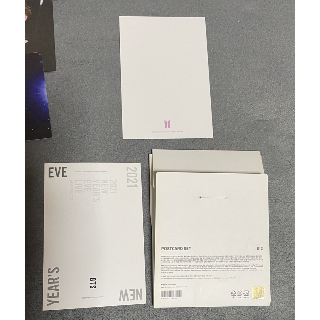 BTS  2021  NEW YEAR’S EVE   他　フォトカード エンタメ/ホビーのタレントグッズ(アイドルグッズ)の商品写真