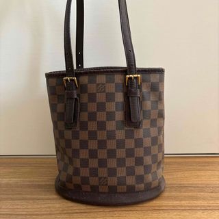 VUITTON ルイヴィトン トートバック　マレ ダミエ 　バケツ型トートバック