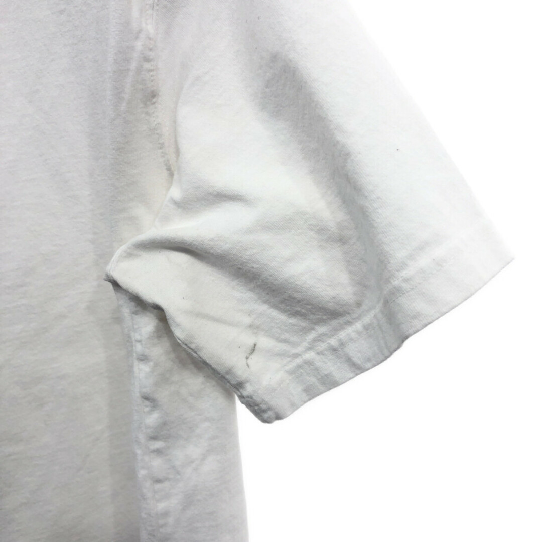 carhartt(カーハート)のCarhartt カーハート 無地 半袖Ｔシャツ ホワイト (メンズ L) 中古 古着 Q6219 メンズのトップス(Tシャツ/カットソー(半袖/袖なし))の商品写真