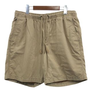 エルエルビーン(L.L.Bean)のL.L.Bean エルエルビーン イージー ショートパンツ ベージュ (メンズ LARGE REGULAR) 中古 古着 Q6220(ショートパンツ)