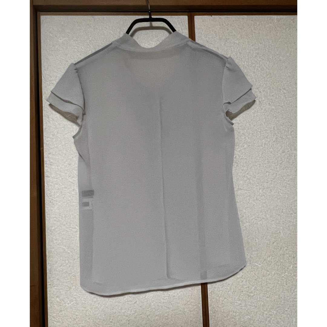 UNITED ARROWS green label relaxing(ユナイテッドアローズグリーンレーベルリラクシング)の【美品】Green label relaxing シアーシャツ　半袖　M 38 レディースのトップス(シャツ/ブラウス(半袖/袖なし))の商品写真