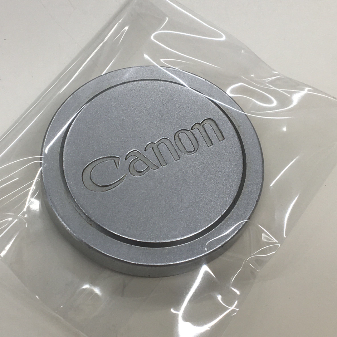 Canon(キヤノン)のCANON 純正ビンテージ メタルキャップ Φ36mm 良品 スマホ/家電/カメラのカメラ(レンズ(単焦点))の商品写真