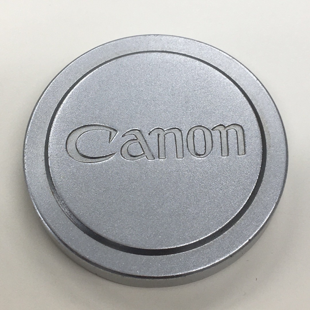 Canon(キヤノン)のCANON 純正ビンテージ メタルキャップ Φ36mm 良品 スマホ/家電/カメラのカメラ(レンズ(単焦点))の商品写真