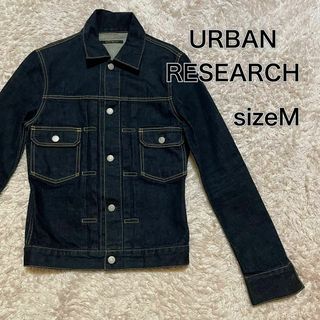 アーバンリサーチ(URBAN RESEARCH)のアーバンリサーチ　ジージャン　セカンドタイプ　濃紺　レディース38(Gジャン/デニムジャケット)