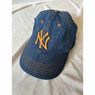 ニューエラー(NEW ERA)の47 ニューエラ　NY キャップ　ベースボールキャップ　デニム　刺繍　正規品(キャップ)